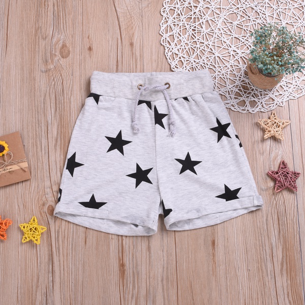 Toddler Boy Stylish Stars Print Shorts