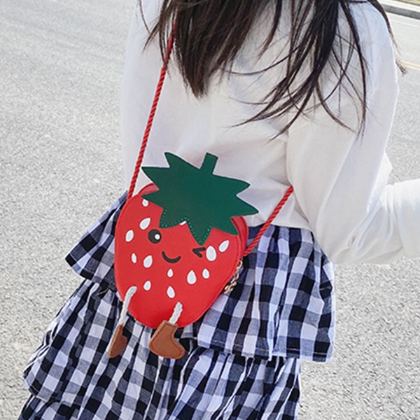 Adorable Fruit Shoulder Bags for Children