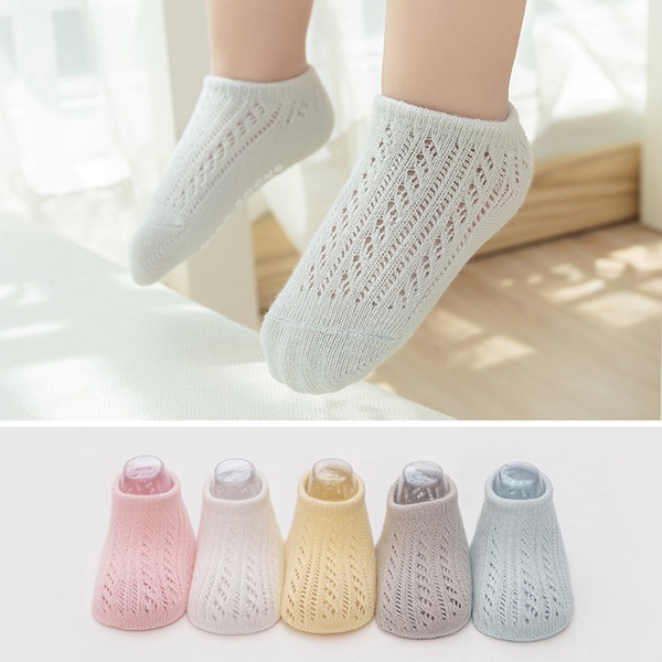 Baby Pretty Solid Antiskid Socks