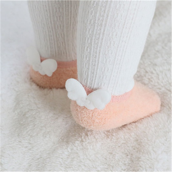 Baby/ Toddler's Wing Decor Plush Socks