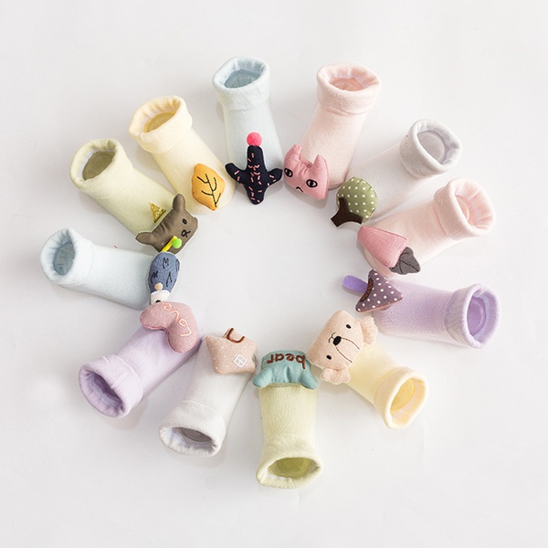 Baby / Toddler Adorable 3D Cartoon Decor Floor Socks