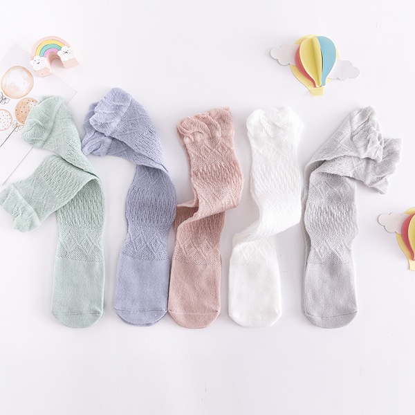 5-pack Baby / Toddler Solid Breathable Solid Stockings