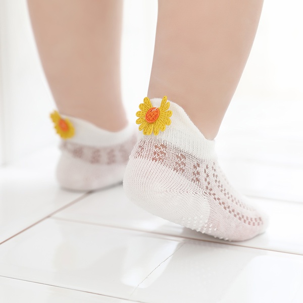 Baby / Toddler Daisy Decor Breathable Socks