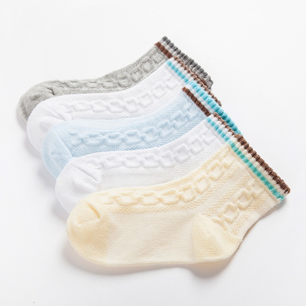 5-pack Baby / Toddler Solid Socks