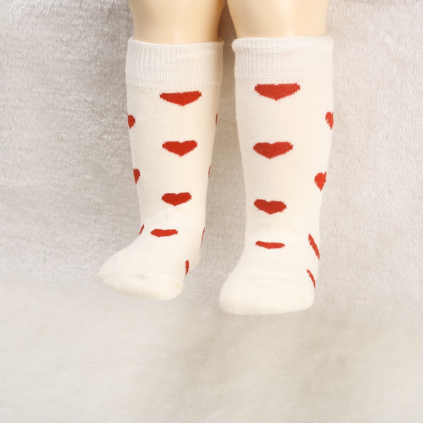 Baby / Toddler / Kid Heart Middle Socks