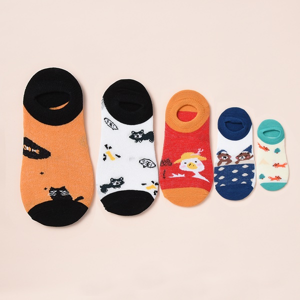 5-pack Baby / Toddler / Kid Animal Socks Knitted Set